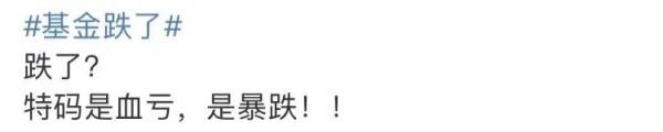 “基金跌了”又一次衝上熱搜！基金大跌後該做些什麼？