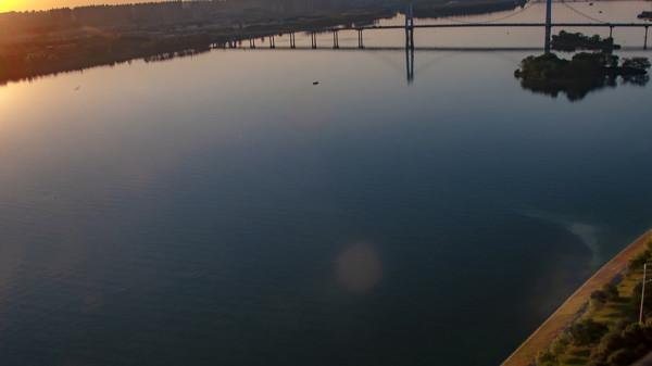 湘江風光帶全景俯瞰圖 湘江風光帶全景俯瞰圖