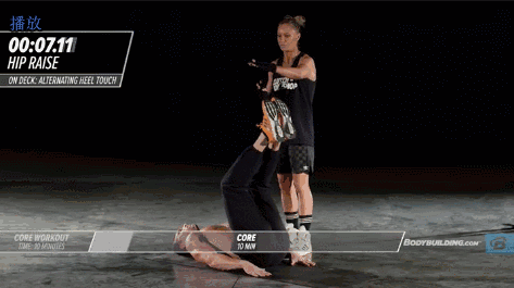 跑步大神也是經常做核心訓練，跑步小白更應如此