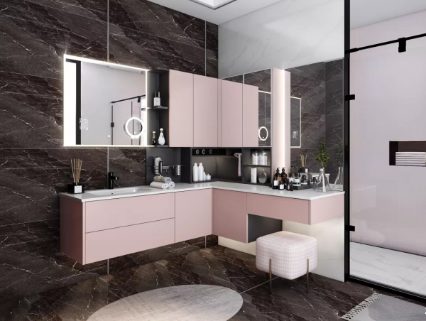 衛生間裡竟藏著私人化妝間?原來是女神那款本命衛浴櫃 衛生間裡竟藏著私人化妝間?原來是女神那款本命衛浴櫃