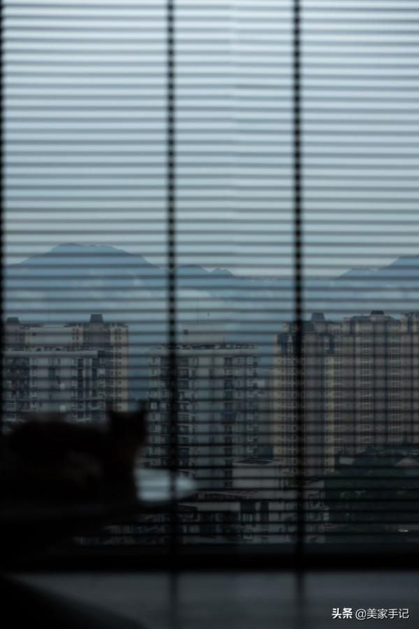 一進他家，彷彿世界都安靜了下來，全屋空靈雅韻，沒有一絲俗氣