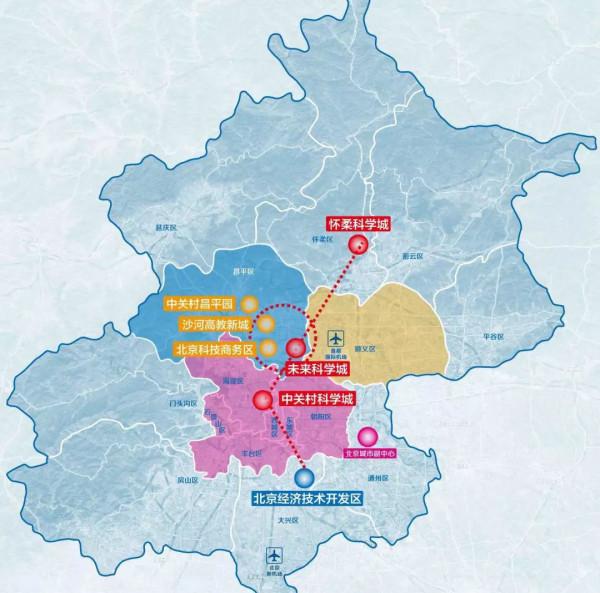 跟著產業走,一圖看清北京的未來發展方向 跟著產業走,一圖看清北京的未來發展方向