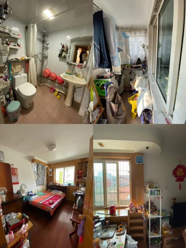 64㎡竟住下祖孫三代6口人，中國家庭透過改造實現“幸福的蝸居”