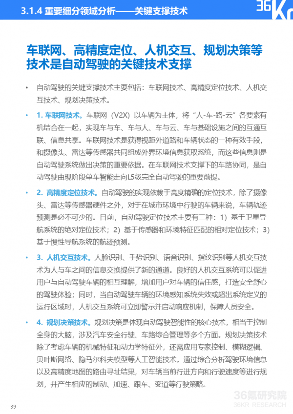36氪研究院 | 2021年中國出行行業數智化研究報告