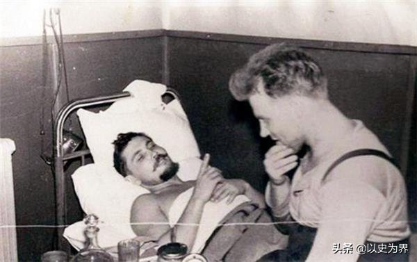 1961年在南極，列昂尼德突然肚子劇痛，於是他切開了自己的肚子