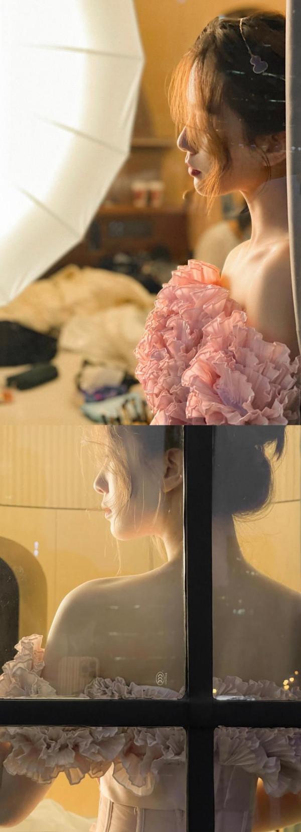 劉詩詩的這組照片真的絕了！仿若畫中來