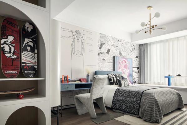 河南小夫妻的318㎡別墅火了，入戶詩意新中式，藏不住的高階感