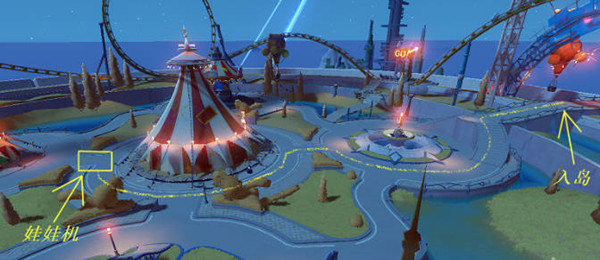 《幻塔》抓娃娃機位置在哪兒