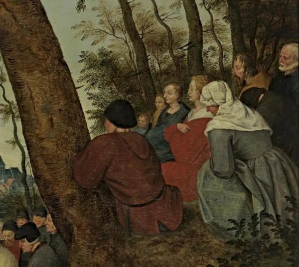 每日名畫細節賞析之《施洗者聖約翰的傳道》(Sermon on the Mount) 每日名畫細節賞析之《施洗者聖約翰的傳道》(Sermon on the Mount)