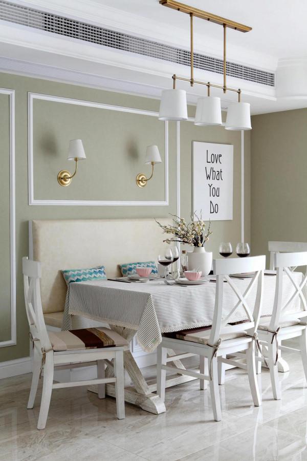 120㎡三居室簡約美式｜舒適大氣的裝修風格