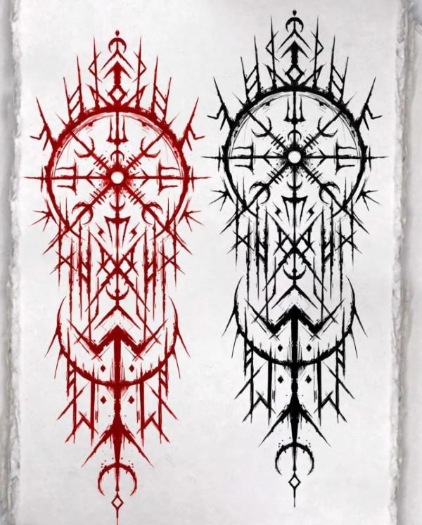 圖騰紋身12期丨維京圖騰紋身 華沙Inktomasz