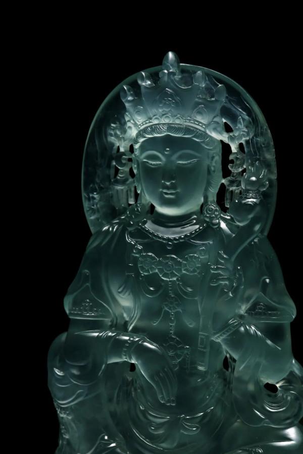 是生命重塑亦是羽化成蝶,玉雕師張林喬佛造像作品 是生命重塑亦是羽化成蝶,玉雕師張林喬佛造像作品