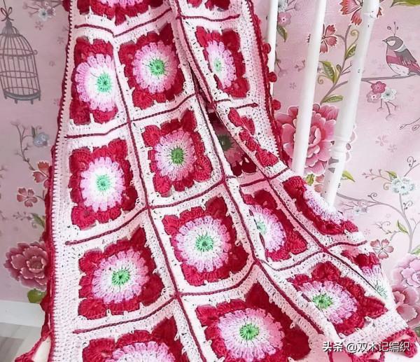 推薦一些彩色手工毯子的作品，希望這些五顏六色給你帶來好心情