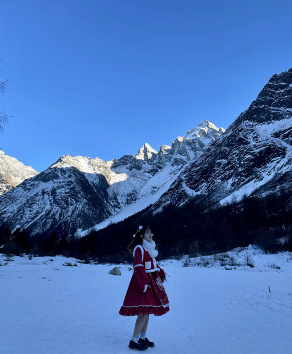 遊客拍系列 | 雪厚景美，現在去畢棚溝玩雪剛剛好