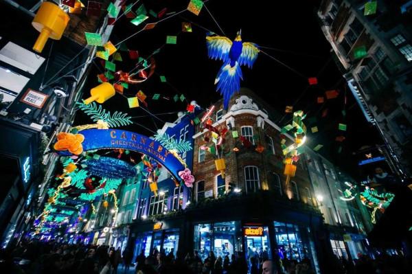 聖誕節倫敦迷人燈飾，讓人留連忘返