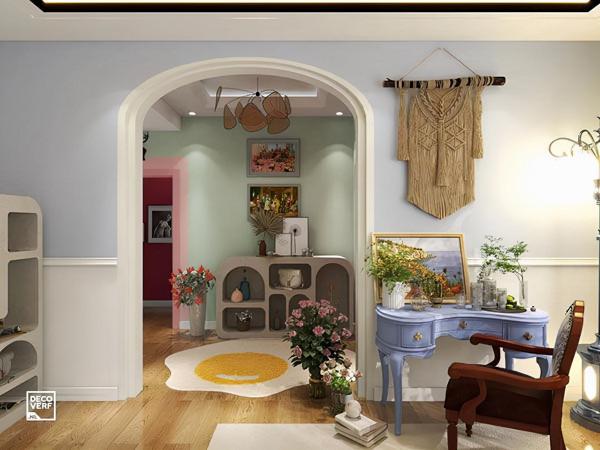 皇家帝孚設計案例：半牆主義，洋溢著青春活力