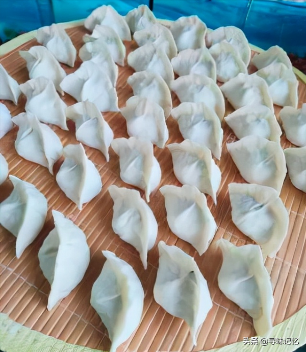 白菜木耳素餡餃子 