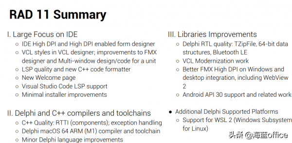 Delphi，從1994到2022，20多個版本，經歷了這些變化