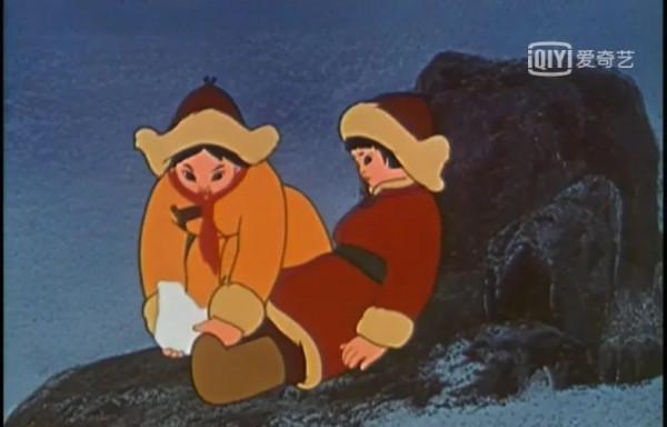 龍梅與玉榮：草原上，風雪夜奔