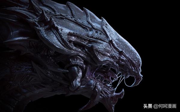 讓人很有壓迫感的一組3D怪物建模作品！想象力獨特