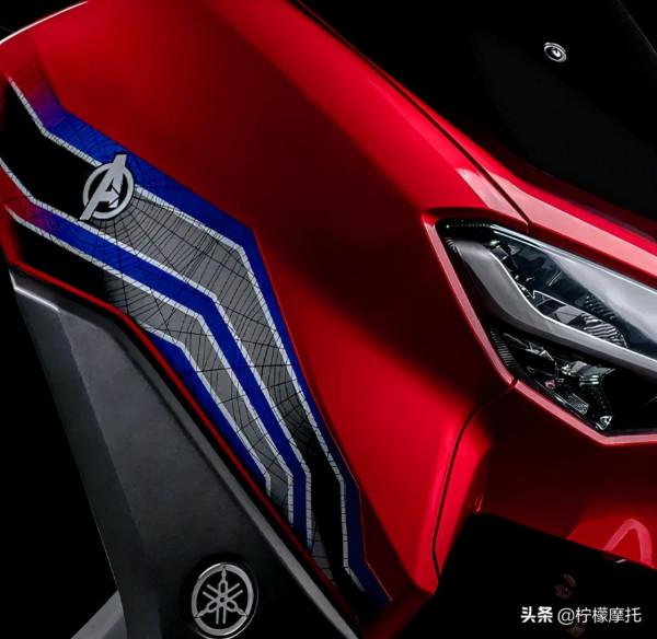 雅馬哈推出NMAX160蜘蛛俠版本