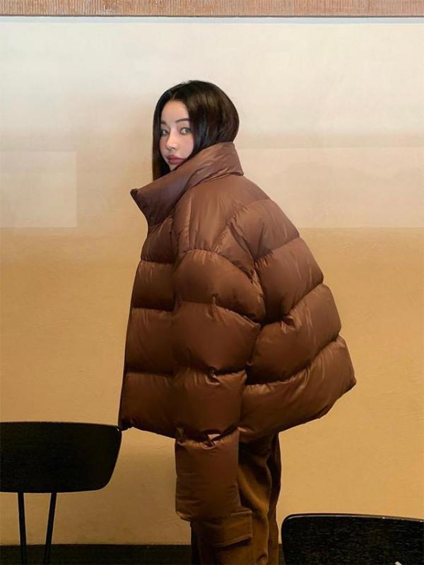 短款羽絨服2021年新款，喜歡姐妹們快點安排起來