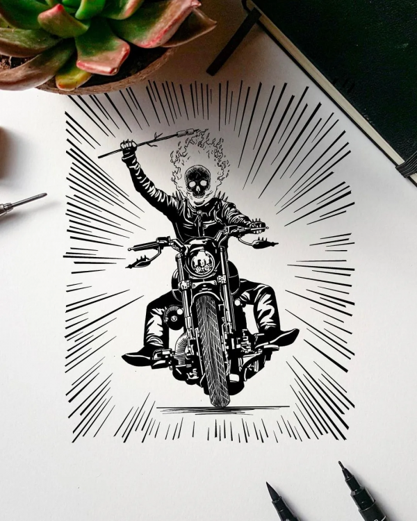 你以為的勾線筆畫和大神筆下的勾線筆畫 你以為的勾線筆畫和大神筆下的勾線筆畫