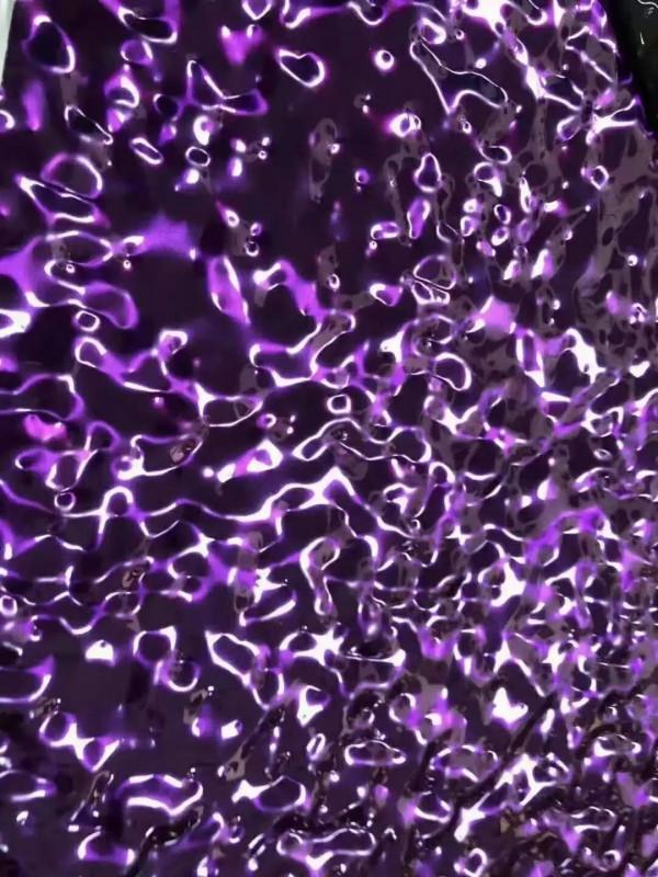 獨一無二的裝飾性，水波紋不鏽鋼