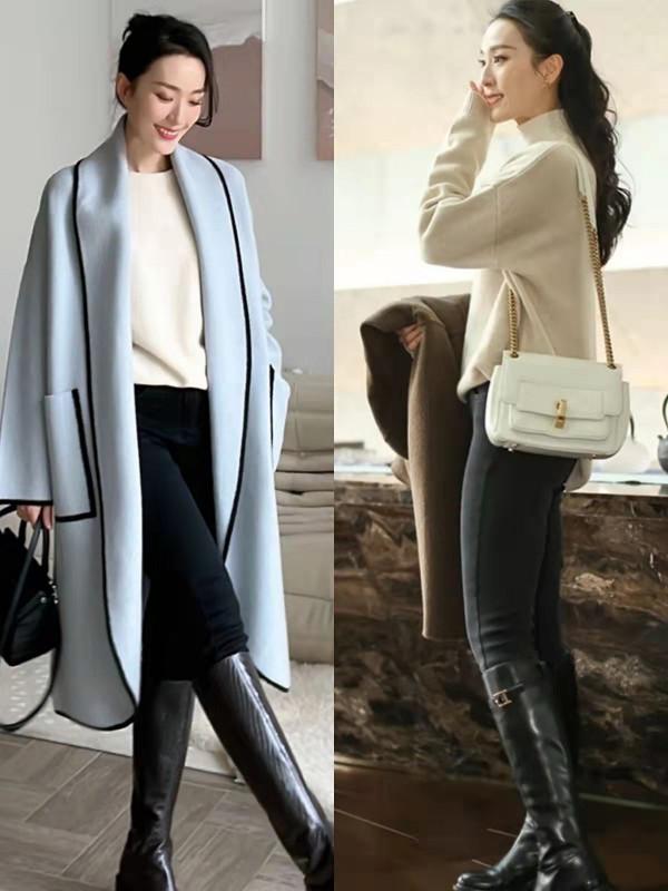 “呢大衣”才是過年最顯氣質的法寶，學會這四種搭法，優雅又高階