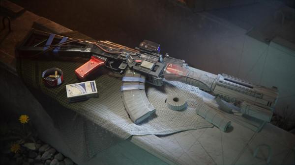 藝術 &vert; 俄羅斯藝術家Alexey Trofimov的&Acy;&Kcy;-45 &laquo;JACKAL&raquo;未來步槍