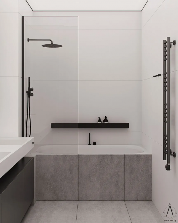 灰白色+原木，不失氣質的靜雅