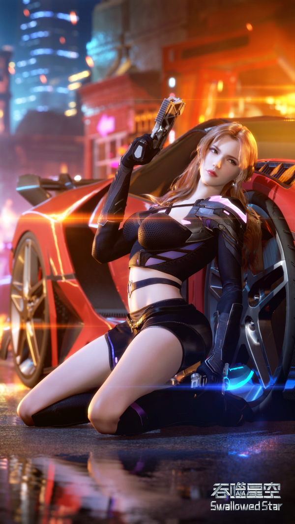 《吞噬星空》元旦桌布 | 香車美人，子彈上膛，這次她能狙中你心嗎