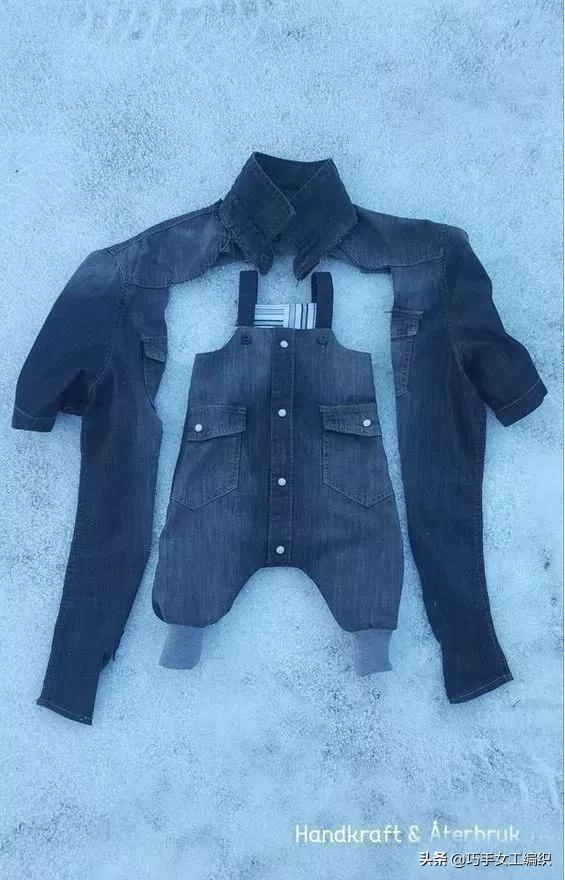 孩子的衣服不用買，幾條舊牛仔褲改造，穿都穿不完！（附教程）