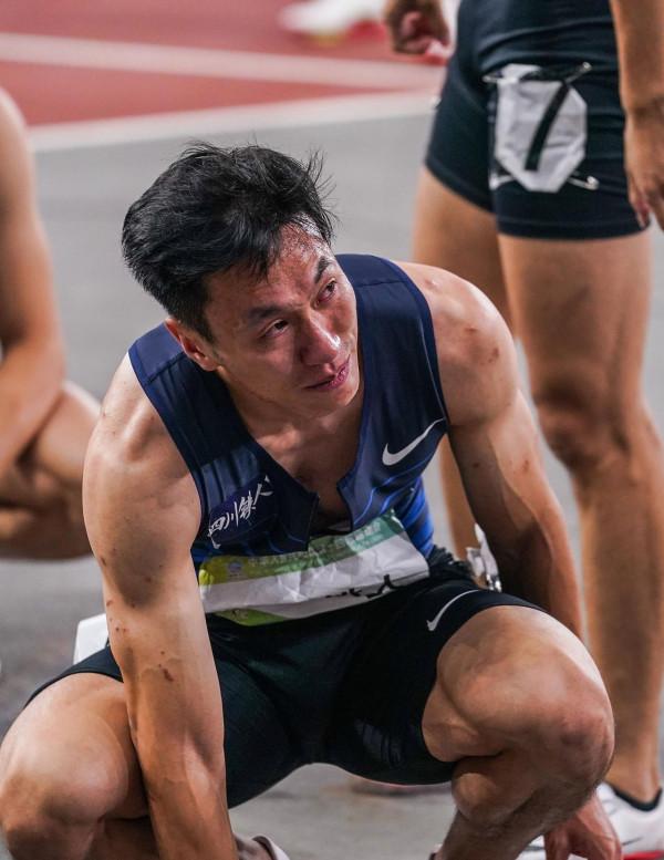 田徑——男子4x200米接力決賽賽況 田徑——男子4x200米接力決賽賽況