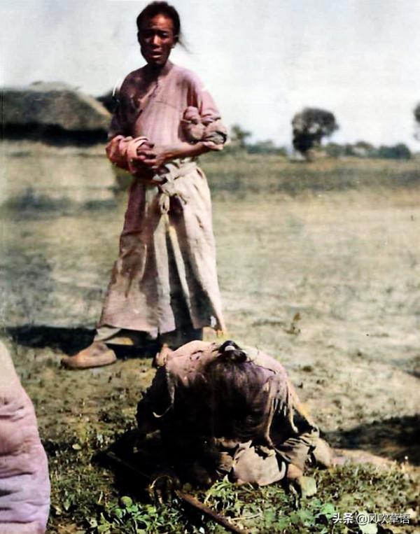 不忍直視！民國十八年（1929年）大災中百姓的悲慘影像