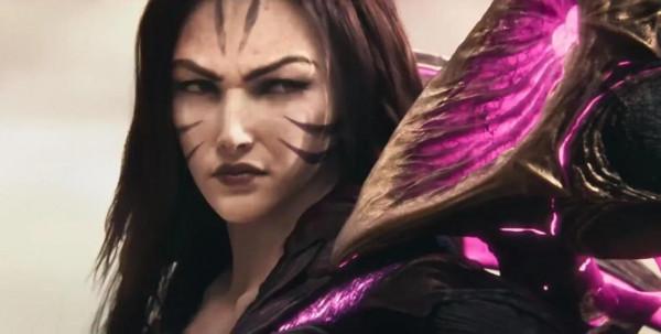 英雄聯盟最新CG！卡莎大戰挖掘機，戴上面具那一刻，就知道她贏了