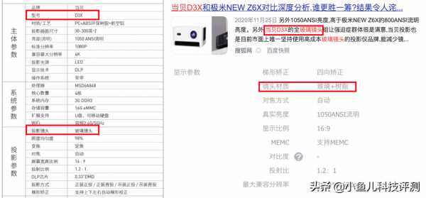 檢測報告揭露鏡頭材質,堅果、當貝、大眼橙或涉及虛假宣傳 檢測報告揭露鏡頭材質,堅果、當貝、大眼橙或涉及虛假宣傳
