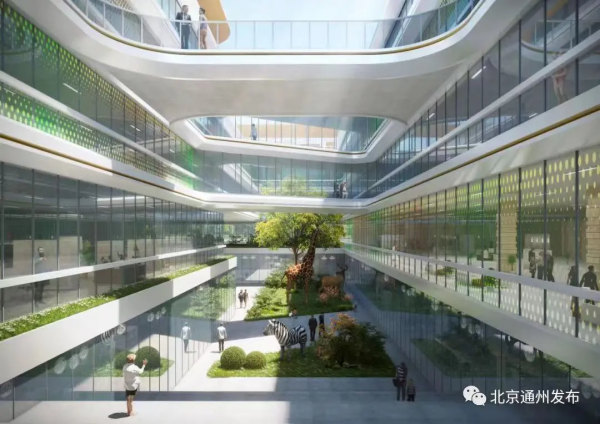 首兒所通州院區開建啦！建築面積18.8萬平