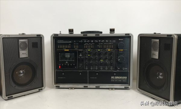 80年代最稀有的3件套行動式音響 歌樂XC-5500收錄機