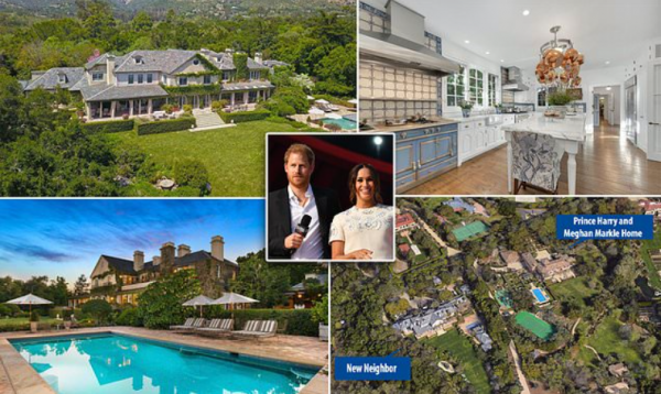 哈里王子豪宅曝光!只因億萬富翁鄰居在賣房 哈里王子豪宅曝光!只因億萬富翁鄰居在賣房