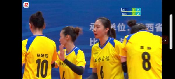 全運會女排第四輪，江蘇四連勝讓廣東單局得6分，魯、遼、津獲勝