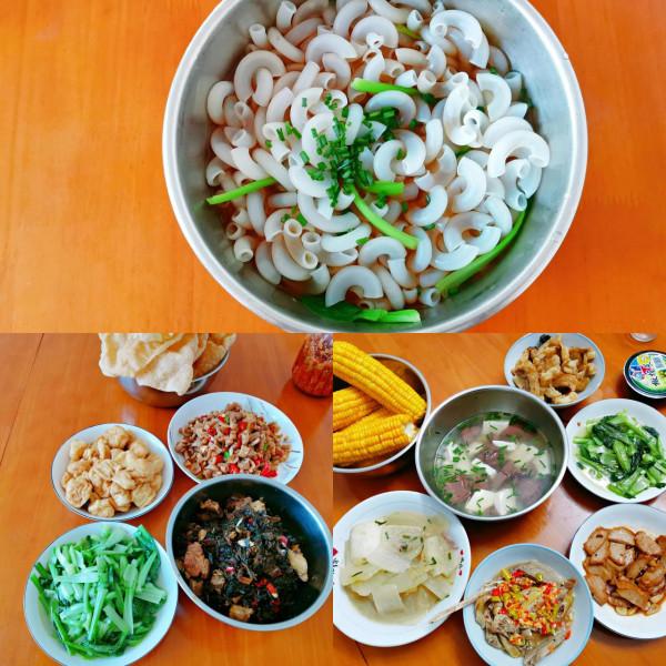 9月，曬曬江西人家的一日三餐，家常美味又飽腹，不剩菜不浪費