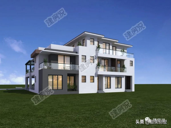 好嗨喲，擁有一棟現代風別墅，感覺人生已經達到了巔峰