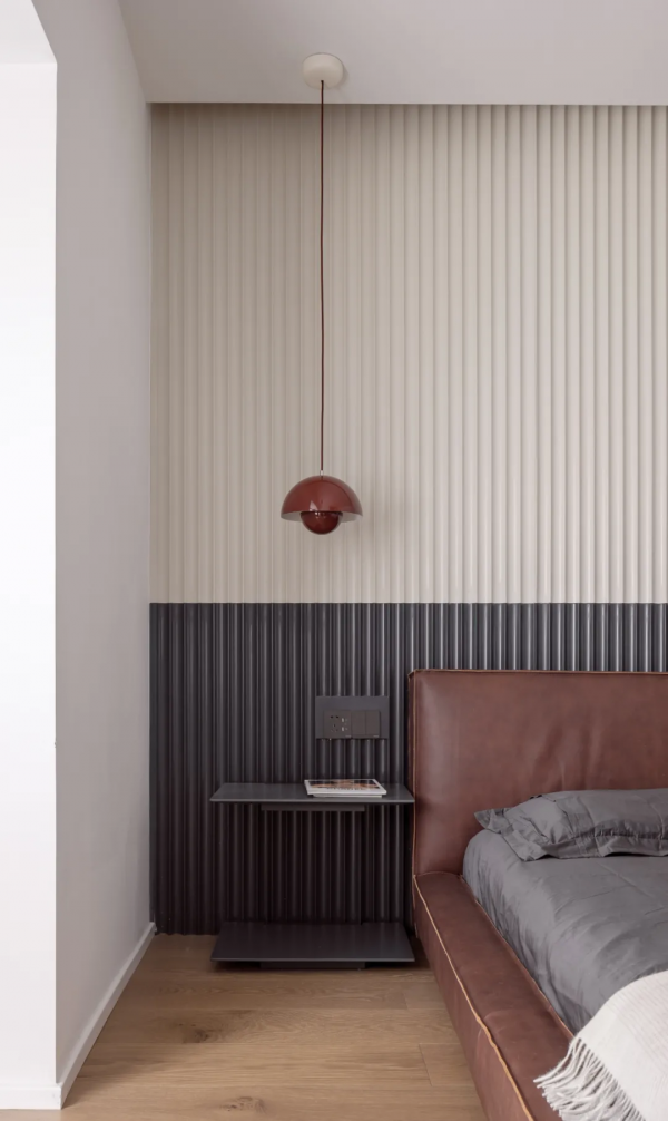 142㎡現代北歐風格新房裝修，有溫度的臥室愛了