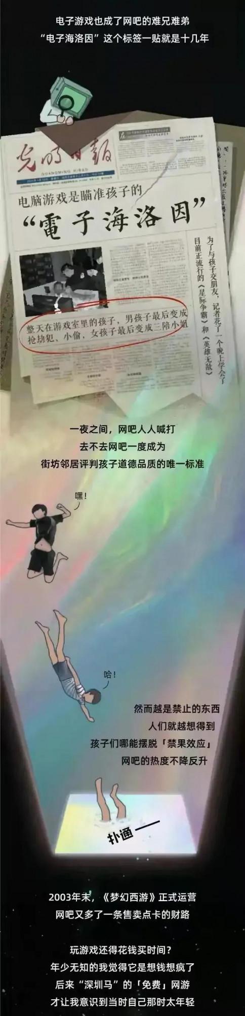 一組漫畫科普，中國網咖的興衰史 ,只有上了30歲的人才懂