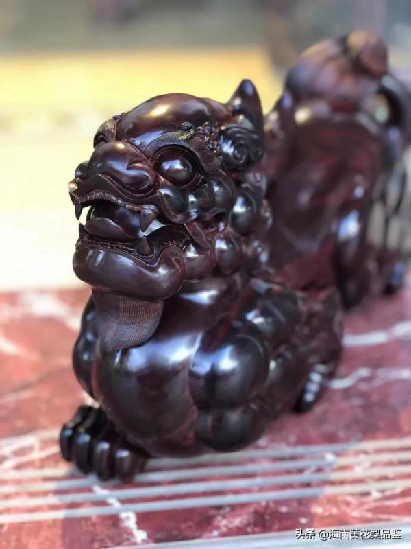 巨無霸「漢代款•貔貅」帝王紫油梨材質 巨無霸「漢代款•貔貅」帝王紫油梨材質