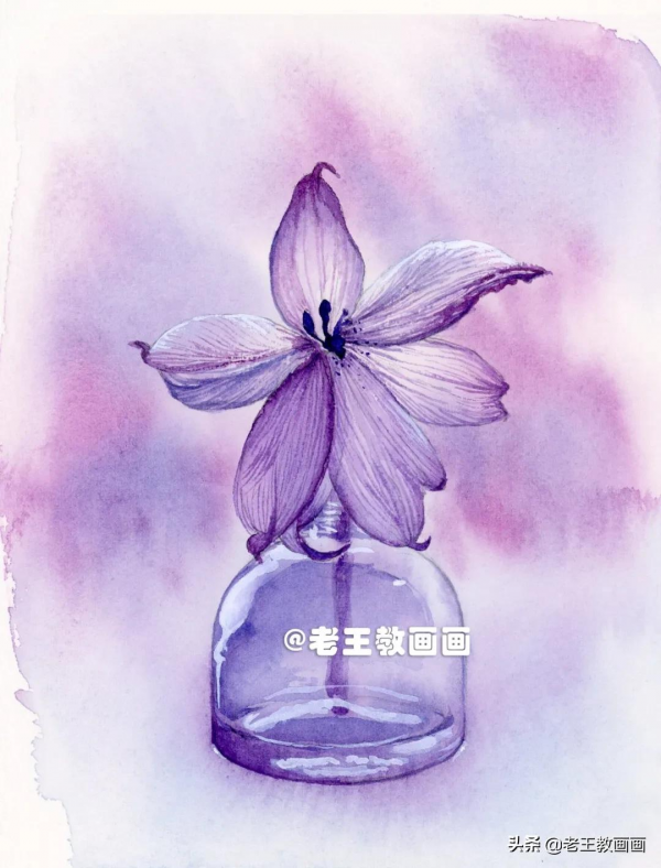 人見人愛的水彩瓶花,看第一眼就想畫了 人見人愛的水彩瓶花,看第一眼就想畫了