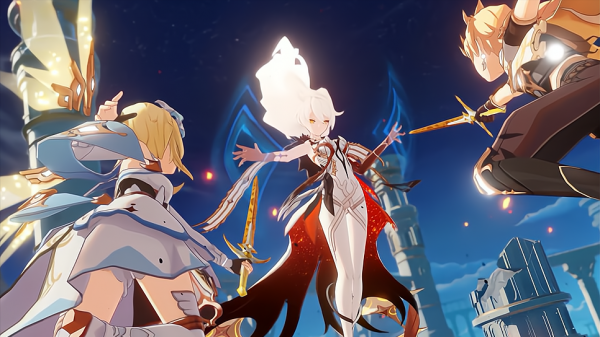 原神最稀有的五星角色，主角空選取率最低，瑩妹在平均線以上