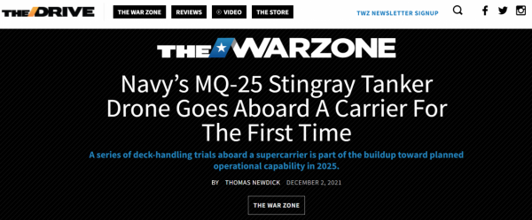 美國無人加油機登上航母,艦載機打擊半徑大增,值得我國效仿 美國無人加油機登上航母,艦載機打擊半徑大增,值得我國效仿