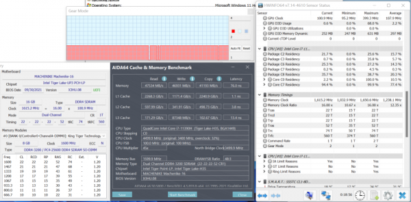 英特爾i7-11390H加持新形態大屏本——機械師創物者16完全評測 英特爾i7-11390H加持新形態大屏本——機械師創物者16完全評測
